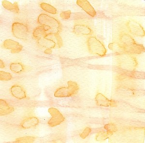 Abstract 14 2014 Water Colour 9.5 x 9.5cms